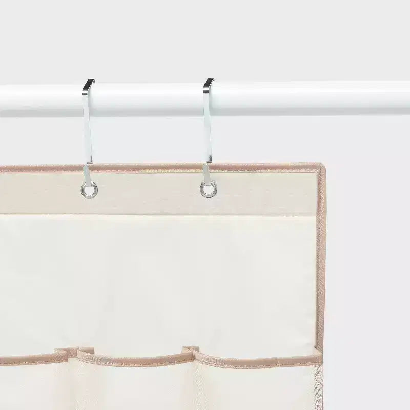 Set da 3 Organizer da Armadio Sospesi, Color Sabbia | 16 Ripiani per Vestiti e Scarpe
