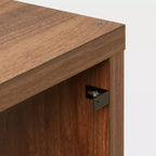 Libreria Decorativa da 8 Cubi in Noce | Mobile Contenitore da 146,8 cm