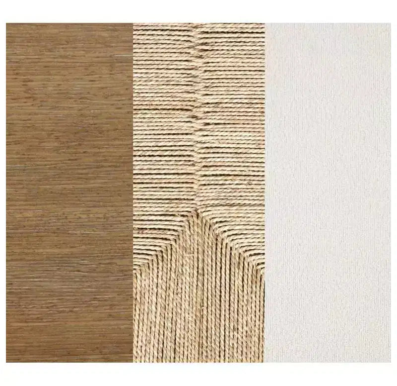 Set di 4 sgabelli da bar in Boucle color crema con schienale in erba marina, altezza bancone | Seduta da 62,2 cm