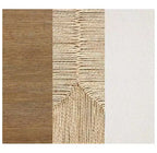 Set di 4 sgabelli da bar in Boucle color crema con schienale in erba marina, altezza bancone | Seduta da 62,2 cm