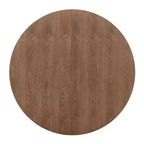 Set da pranzo da masseria espandibile 5 pezzi con 4 sedie imbottite | Marrone naturale/frassino chiaro