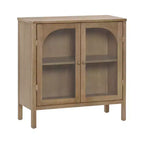 Nathan James Mason Console Cabinet with Doors Brown