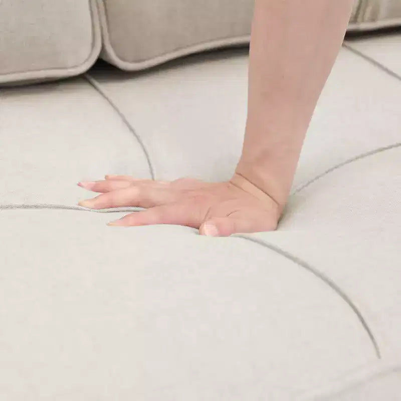 Divano Letto Sezionale a L in Velluto da 208 cm a 3 Pezzi | Divano Letto, Chaise Longue