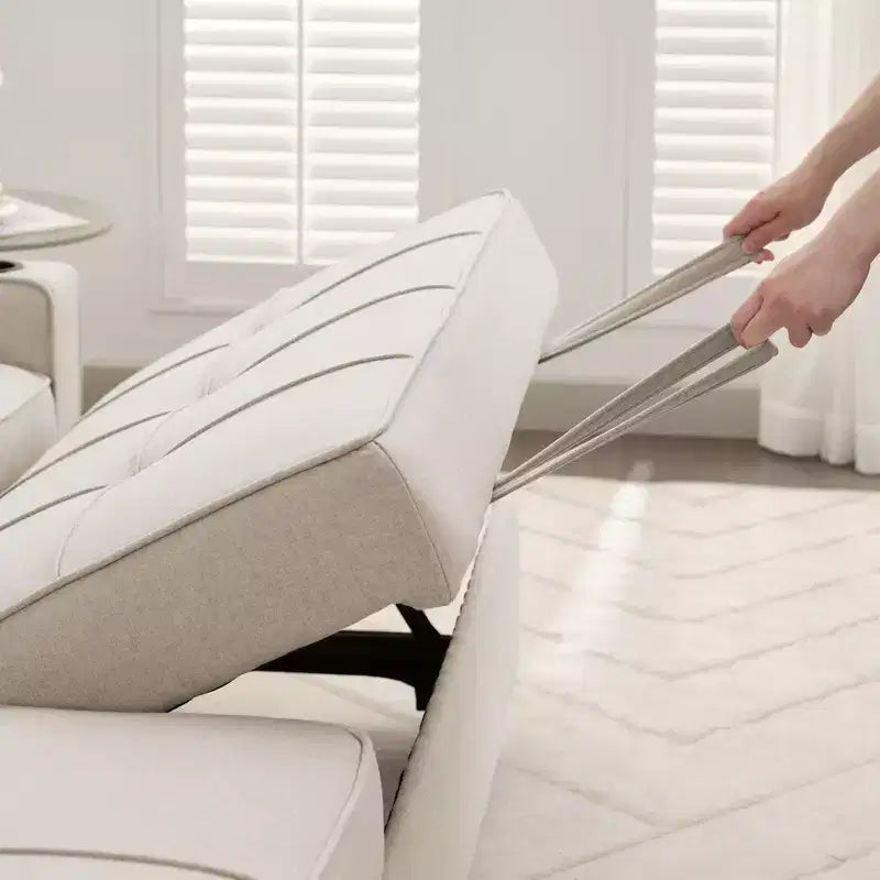 Divano Letto Sezionale a L in Velluto da 208 cm a 3 Pezzi | Divano Letto, Chaise Longue