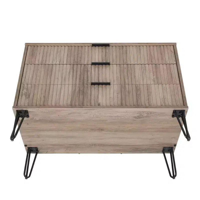 Set comò moderno 2 pezzi | Verticale a 5 cassetti e orizzontale a 3 cassetti con ferramenta antiribaltamento