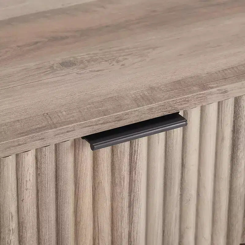 Set comò moderno 2 pezzi | Verticale a 5 cassetti e orizzontale a 3 cassetti con ferramenta antiribaltamento