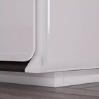 Comodino Moderno con Luce a LED e 2 Cassetti