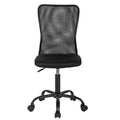 FDW Home Office Chair Mid Back Mesh Desk Chair Armless Computer Chair Rolling Swivel Chair with Lumbar Support