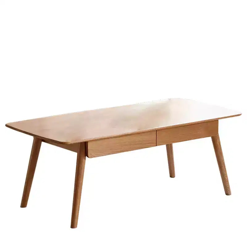 Tavolino da caffè con cassetti, Tavolino da salotto in legno, Tavolino basso con piano in legno massello, Scrivania da studio, Scrittoio per soggiorno, camera da letto, ingresso