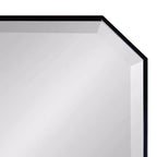 Specchio da parete a figura intera 16 x 48 pollici | Vetro smussato, con cornice, nero o oro