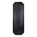Specchio da parete a figura intera 16 x 48 pollici | Vetro smussato, con cornice, nero o oro