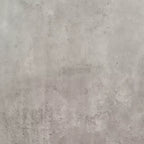 Tavolino Industriale | Impiallacciatura effetto cemento grigio chiaro e gambe in legno naturale