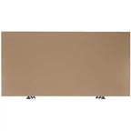 Cassettiera moderna a 3 cassetti con gambe affusolate | Legno e MDF, Nero/Tortora/Bianco