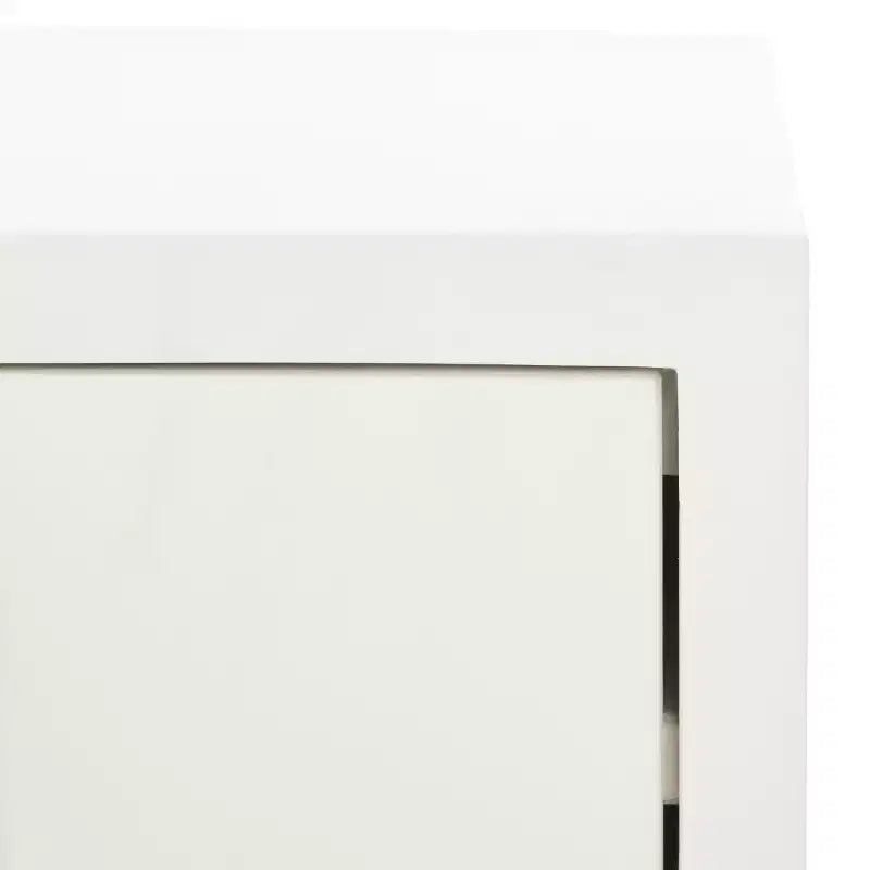 Cassettiera moderna a 3 cassetti con gambe affusolate | Legno e MDF, Nero/Tortora/Bianco