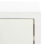 Cassettiera moderna a 3 cassetti con gambe affusolate | Legno e MDF, Nero/Tortora/Bianco