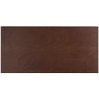 Scrivania 2 cassetti | Legno e MDF, Stile Classico, Nero/Marrone/Bianco anticato