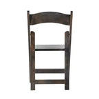 Set di 2 sedie pieghevoli da pranzo in legno massello di faggio | Capacità 136 kg, nessun assemblaggio richiesto
