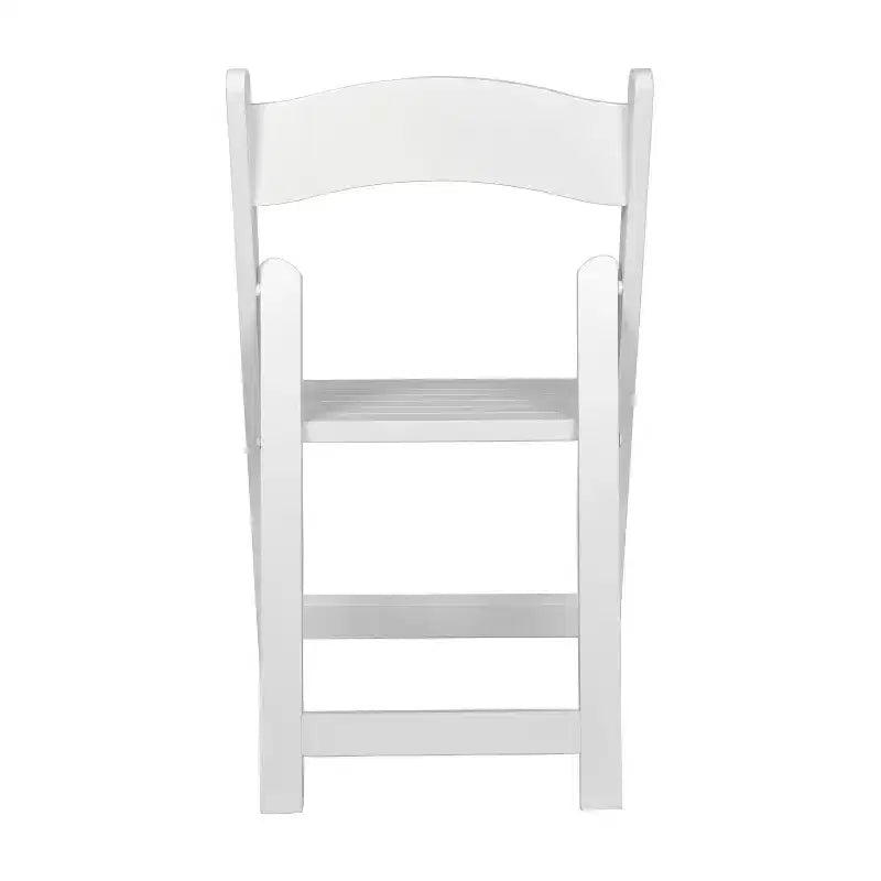 Set di 2 sedie pieghevoli da pranzo in legno massello di faggio | Capacità 136 kg, nessun assemblaggio richiesto