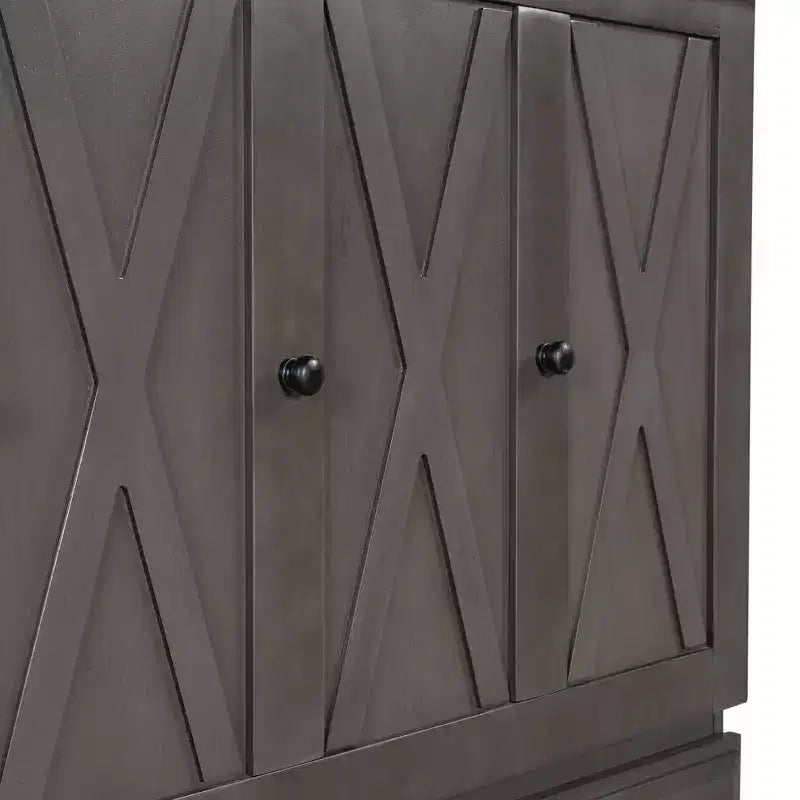 Letto a scomparsa in legno Queen/Full Size con ricarica USB e cassetti portaoggetti