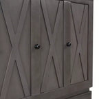 Letto a scomparsa in legno Queen/Full Size con ricarica USB e cassetti portaoggetti