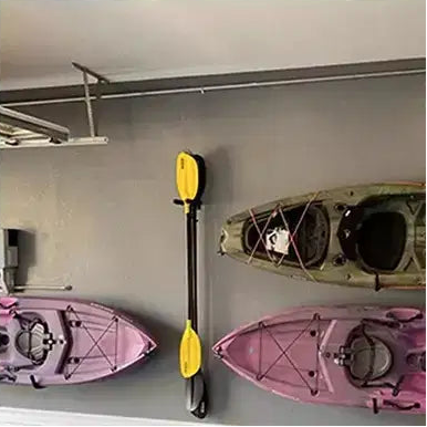 Porta Pale da Muro | Contiene 6 Pale per Garage, Darsena e Capanno