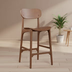 Boraam Solvang Wood Bar Stool