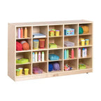 Mobile con 20 Scomparti 4x5 | Legno di Betulla, per Aula e Sala Giochi