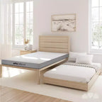 Materasso in memory foam da 5 pollici per letto estraibile, singolo - Set di 2