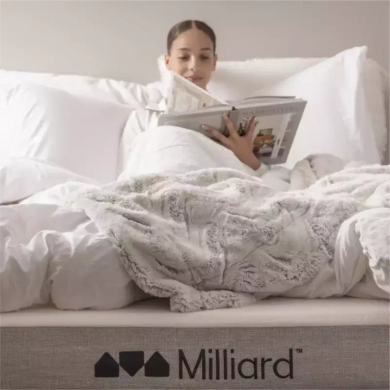 Materasso in memory foam da 5 pollici per letto estraibile, singolo - Set di 2