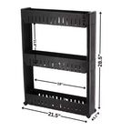 Carrello Portatutto Sottile a 3 Ripiani | Organizzatore per Bagno, Cucina e Dormitorio