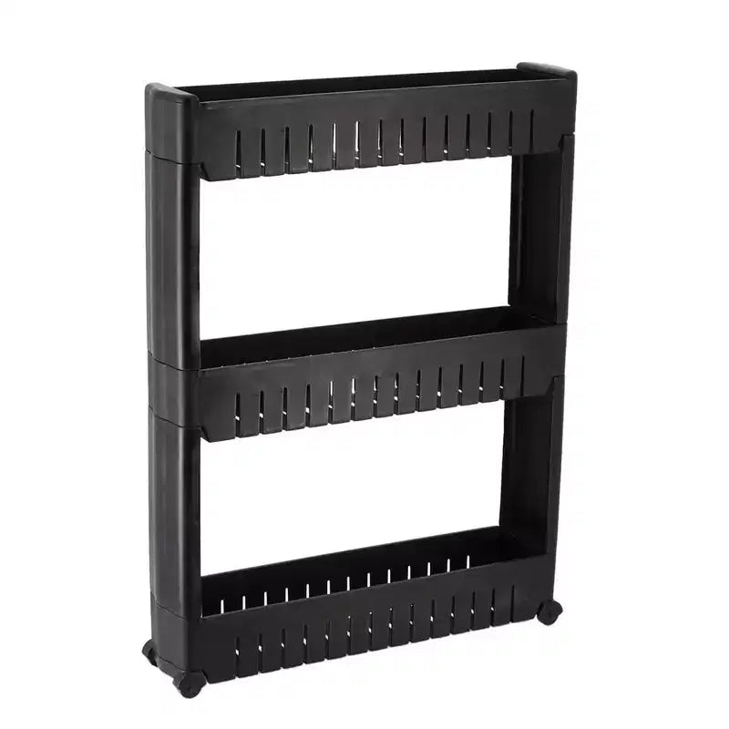 Carrello Portatutto Sottile a 3 Ripiani | Organizzatore per Bagno, Cucina e Dormitorio