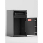 Cassaforte di Deposito, Casseforti con Cassetta a Fessura Antifurto con Tastierino Digitale e Chiavi di Scorta, Cassetta di Sicurezza Robusta per Denaro per Ufficio Domestico