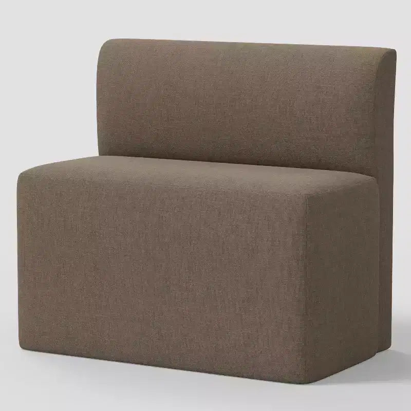 Panca imbottita da pranzo da 96,5 cm con struttura in legno