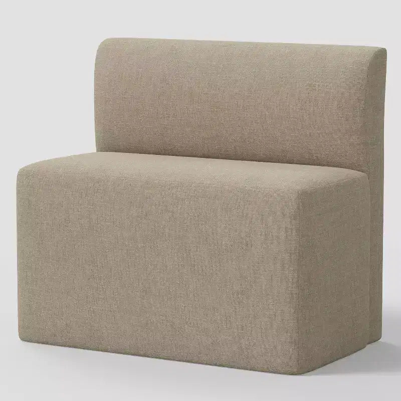 Panca imbottita da pranzo da 96,5 cm con struttura in legno