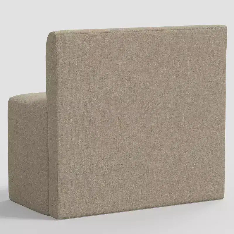 Panca imbottita da pranzo da 96,5 cm con struttura in legno